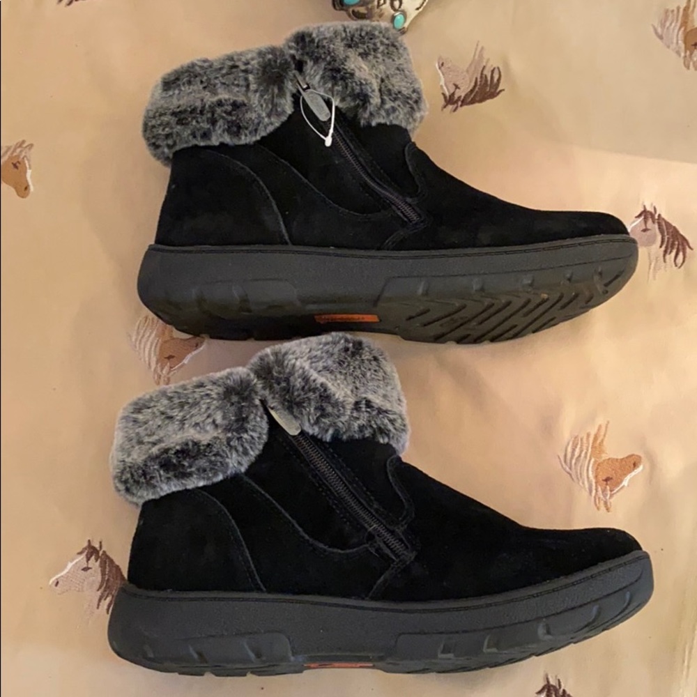 Black suede KHOMBU - Picture 2 of 9